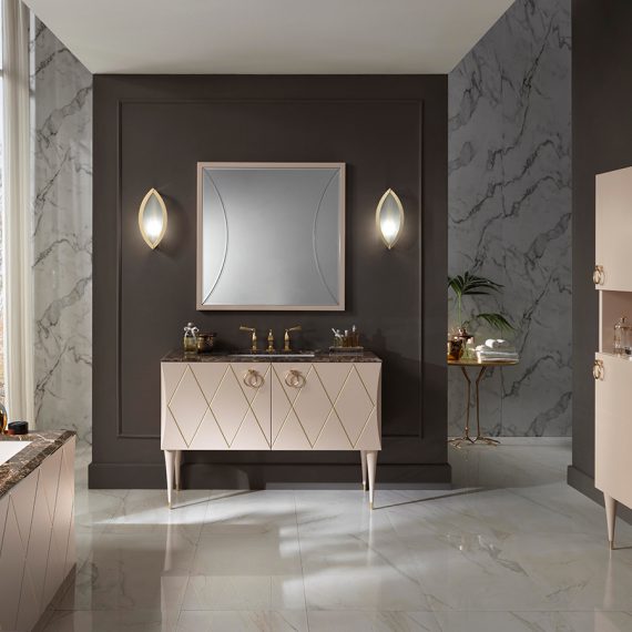 Mia Italia Cipria 05 ⚜️ 32 Luxury Bathroom Vanity Gold Polish Black
