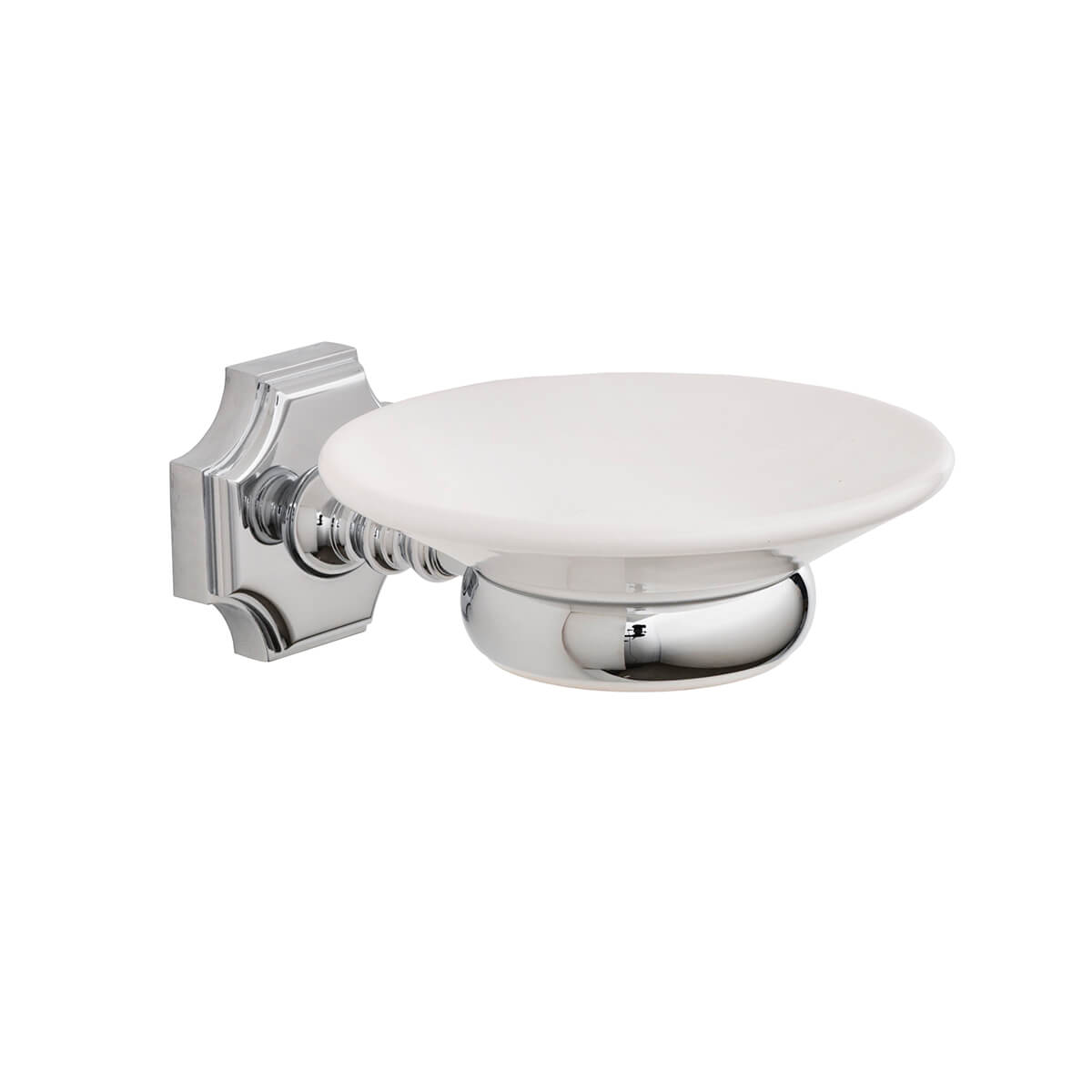 Sapone a muro Bell'Epoque con piatto in ceramica