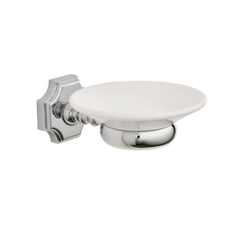 Sapone a muro Bell'Epoque con piatto in ceramica