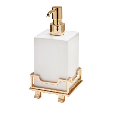 Dispenser appoggio Opera con dispenser in ceramica